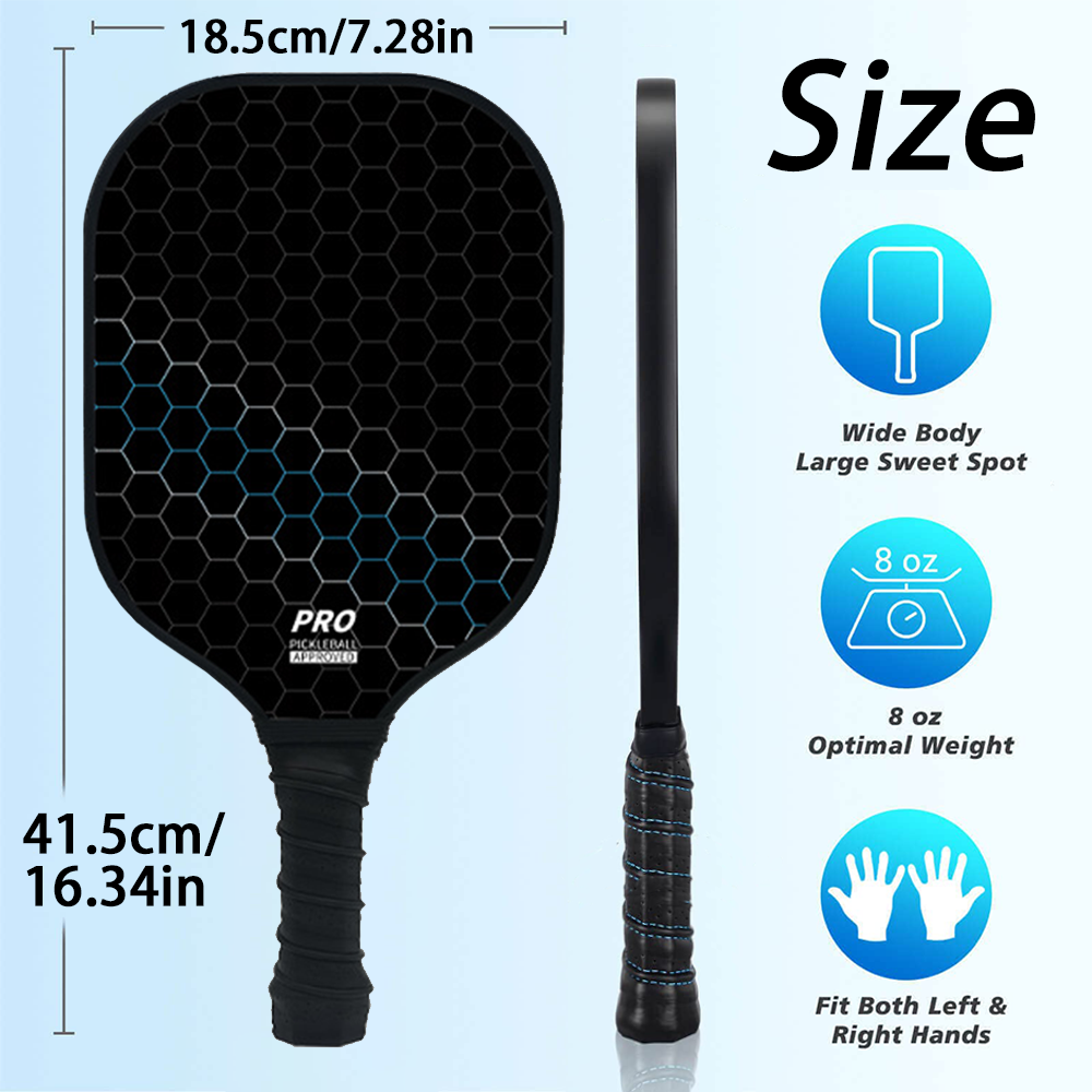 Набор из 2 ракеток для пиклбол – обзор и цена Crepe Pan Carbon